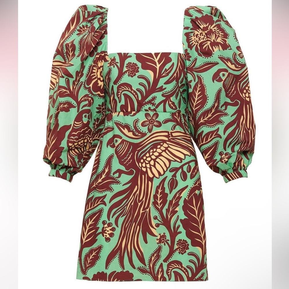 Johanna Ortiz Golden Temple Mini Dress